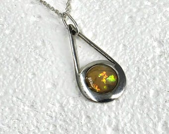Ethiopian Opal Pendant