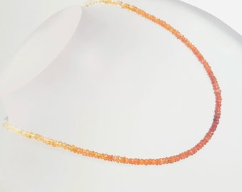 Mexican Fire Opal Necklace