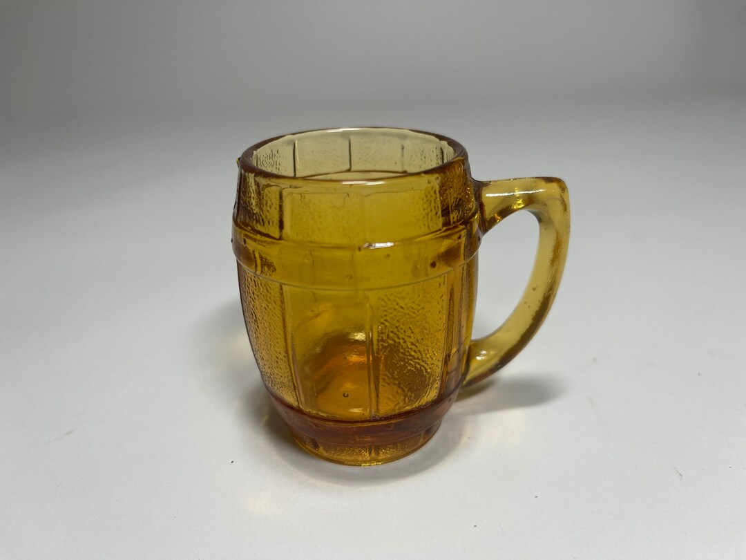 Vintage Barrel Shot Glass Etsy