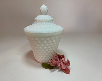 Fenton Honey Jar