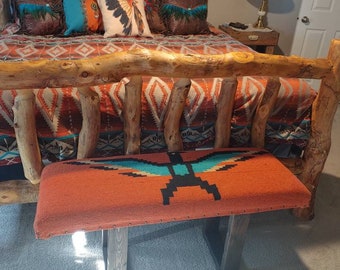 Wood Thunderbird bench