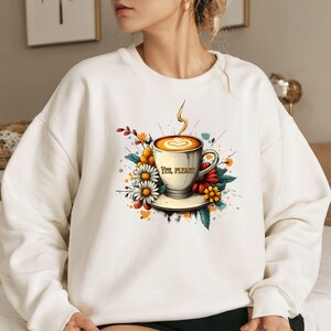 Yes Please Coffee Clipart, Great for Print on Demand and Sublimation, Commercial Use, Coffee Lovers Gift, Instant Download