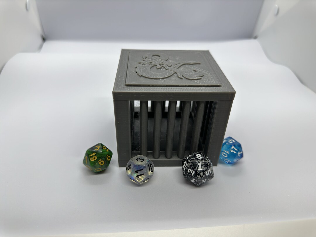 3D Printed Dice Jail Etsy