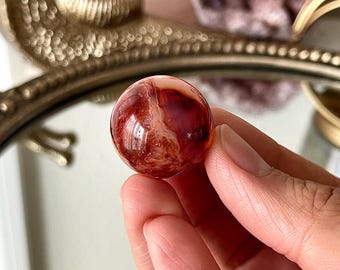 カーネリアン　スフィア カーネリアン スフィア - 高品質 (1.31ポンド) - Etsy 日本