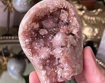 モロッコ産ピンクアメジスト原石ジオード - Etsy 日本