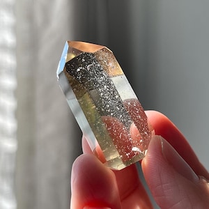 Brazil Citrine Tower Citrine Gem Real Citrine Gem Champagne Citrine Authentic Brazil Citrine Real Citrine Stone Citrine Obelisk Citrine