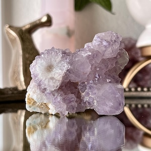 South African Amethyst Spirit Quartz Gem Amethyst Spirit Quartz Crystal Lavender Spirit Quartz Cluster Raw Fairy Stone Amethyst Cactus Stone