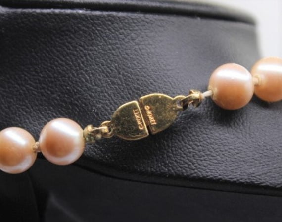 Vintage Monet Cream Colored Faux Pearl Necklace - image 2