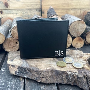 Cadeau pour la fête des pères, Portefeuille personnalisé, Portefeuille homme, Cadeau d’anniversaire pour homme, Portefeuille gravé