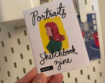 Portraits Sketchbook Zine Issue No. 1