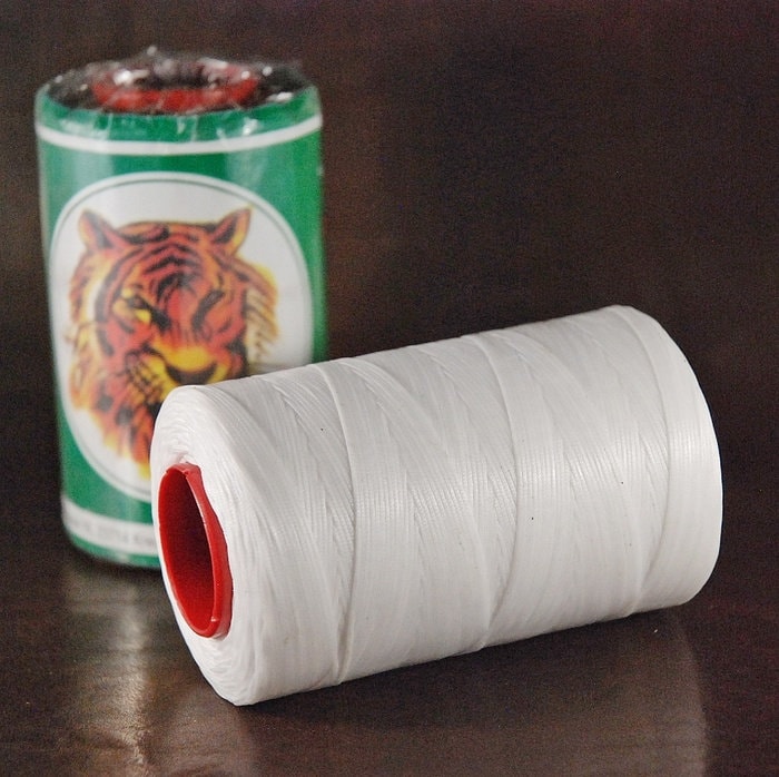 Ritza 25 Tiger Thread 1.4mm Wax Braided Polyester Leather Hand