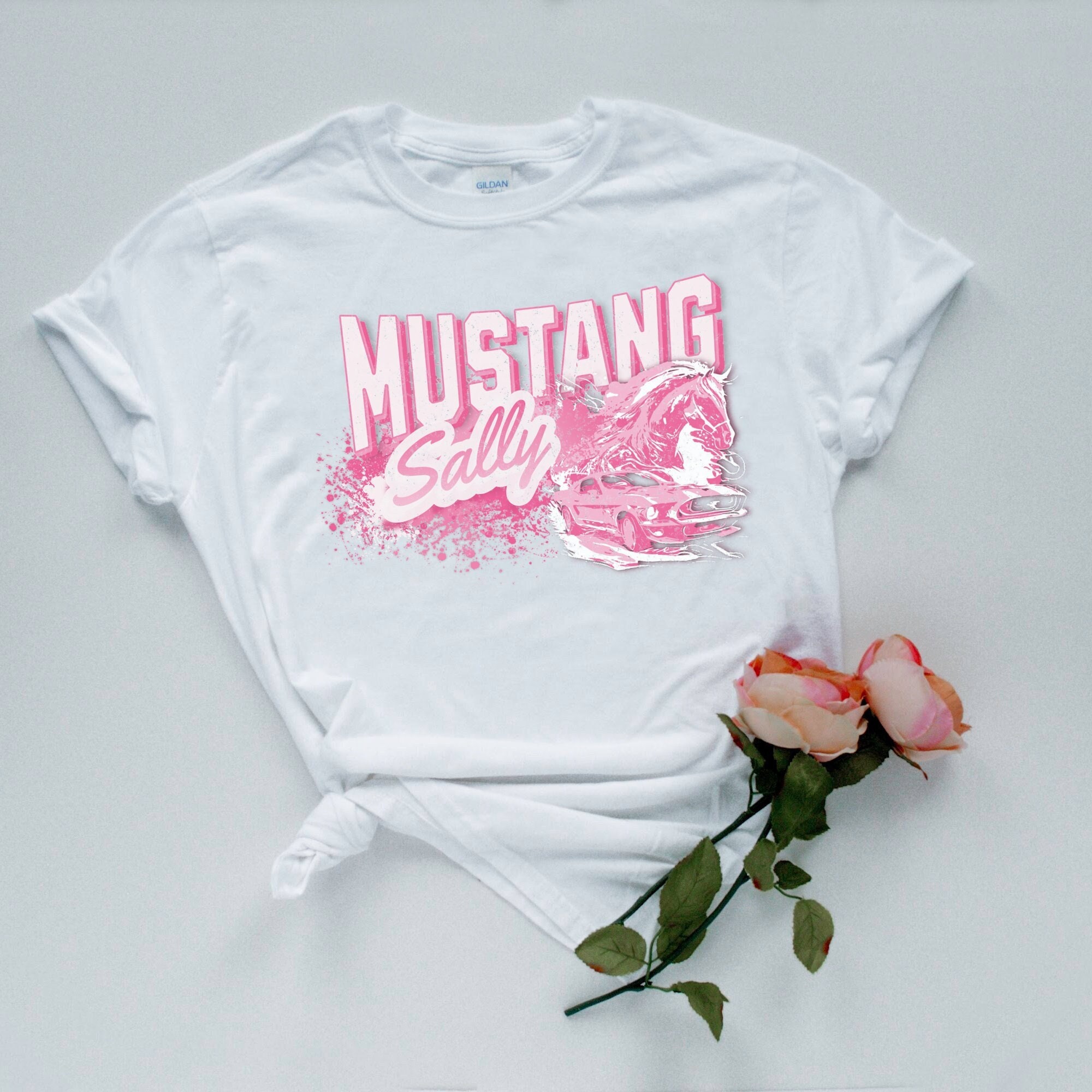 MUSTANG Stile Floris T-Shirt Donna | Maglietta Casual In Cotone, Design Moderno
