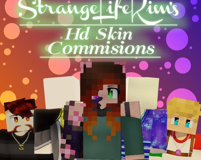 Custome SKIN 30USD] Minecraft HD Skin Commissions - Etsy