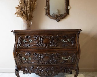 John Widdicomb Commode Bombe Dresser