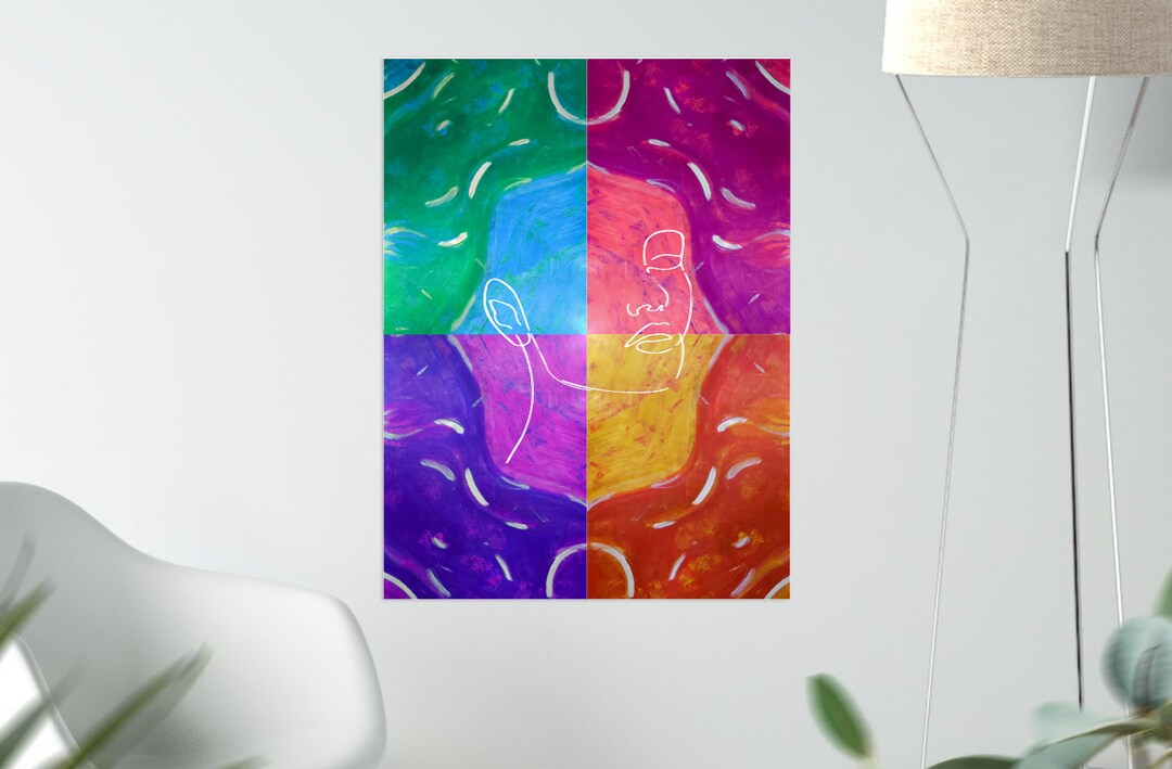 Beautiful and Bright Poster Designed With Original Artwork - Etsy