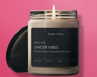 Cancer Vibes, Scented Soy Candle