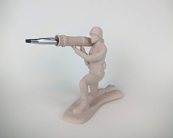 Bazooka Army Men Toy Pen Holder
