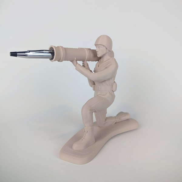 Porte-stylo jouet Bazooka Army pour homme