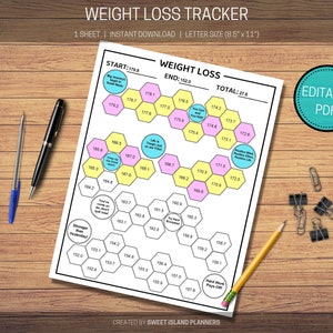 Weight Loss Tracker, Weight Loss Journey, Weight Loss Motivation, Weight Loss Goal Tracker, Printable Weight Loss, Motivational