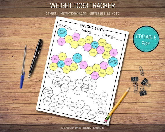 Weight Loss Tracker, Weight Loss Journey, Weight Loss Motivation, Weight Loss Goal Tracker, Printable Weight Loss, Motivational