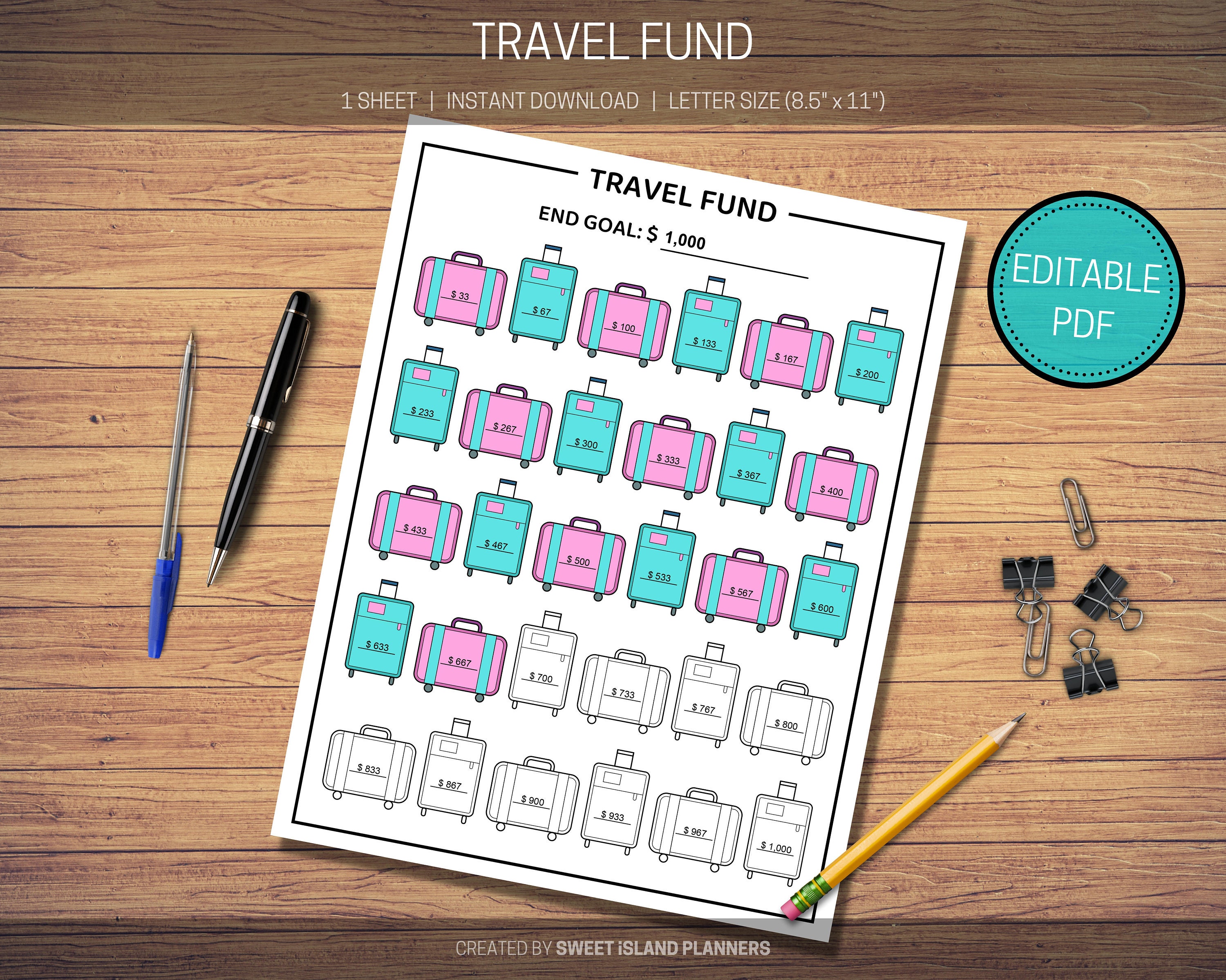 Adventure Fund Cut File for Savings Bank | Custom Travel Fund Vinyl Decal  Sticker SVG PNG JPG for Money Bank