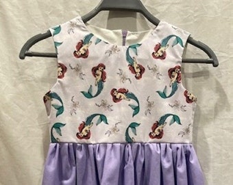 Girls Disney Mermaid Dress