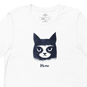 Süßes Katzen Design Unisex T-Shirt