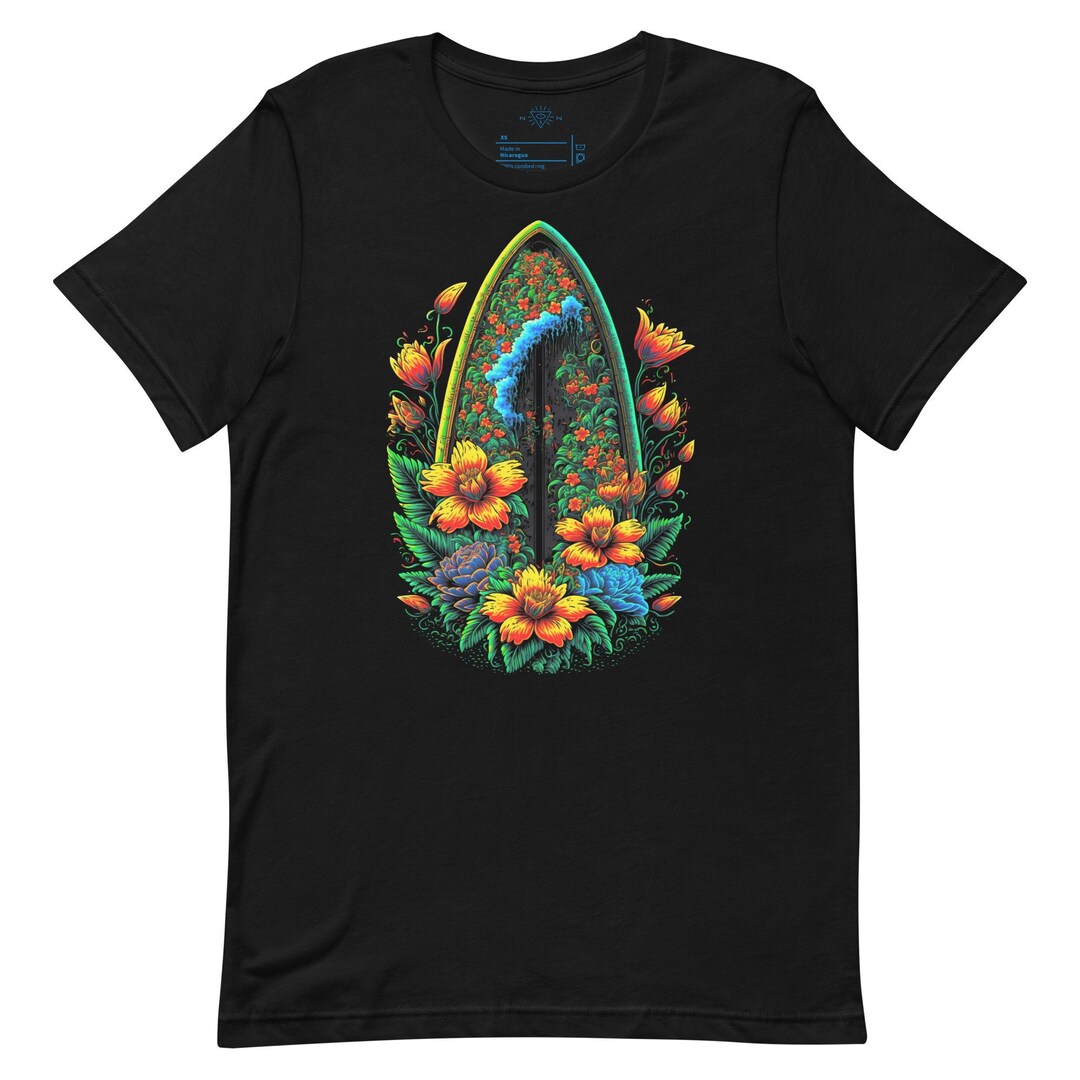 Vintage Hawaiian Pixel Art Inspired Tshirt Etsy