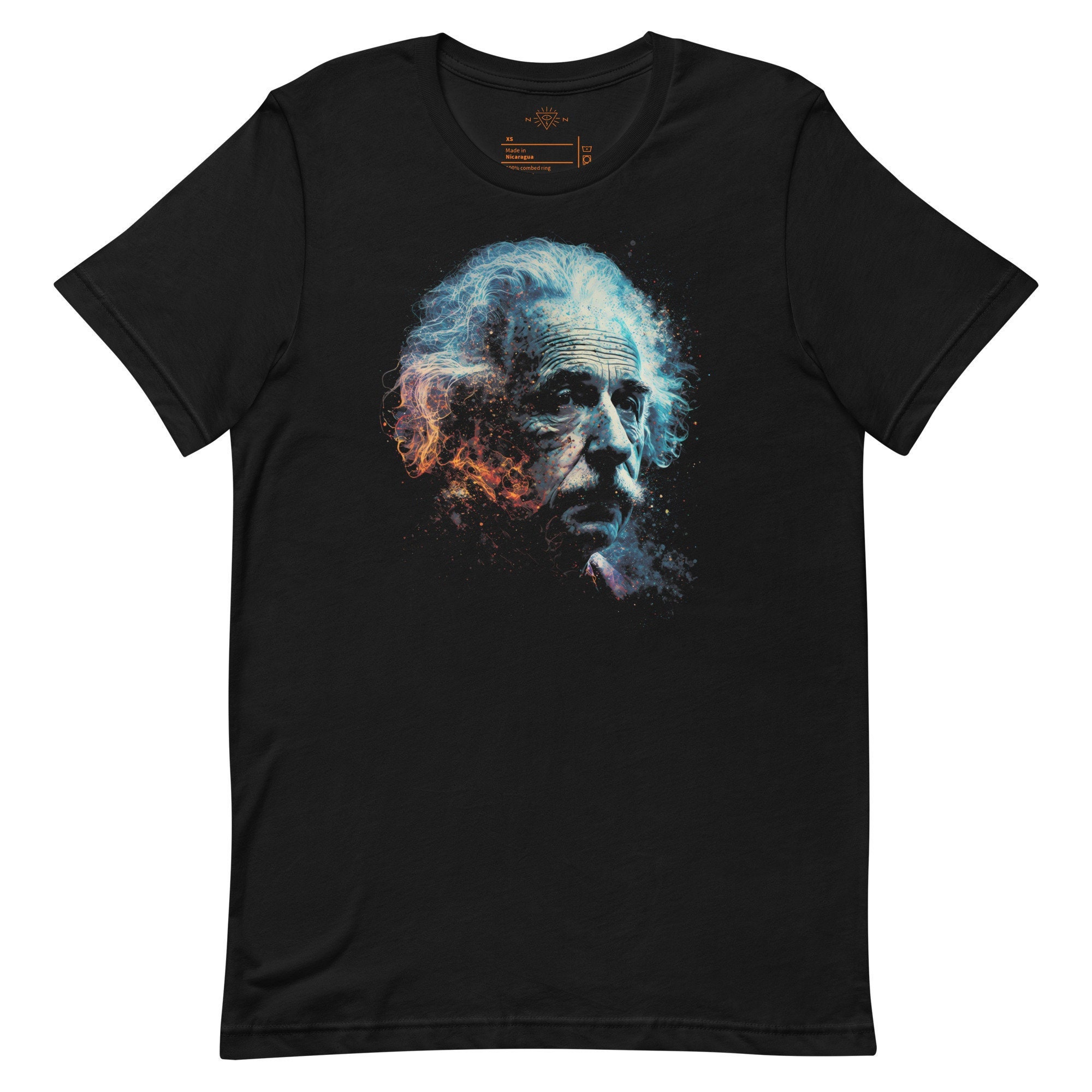Albert Einstein Universe Design Unisex t-shirt