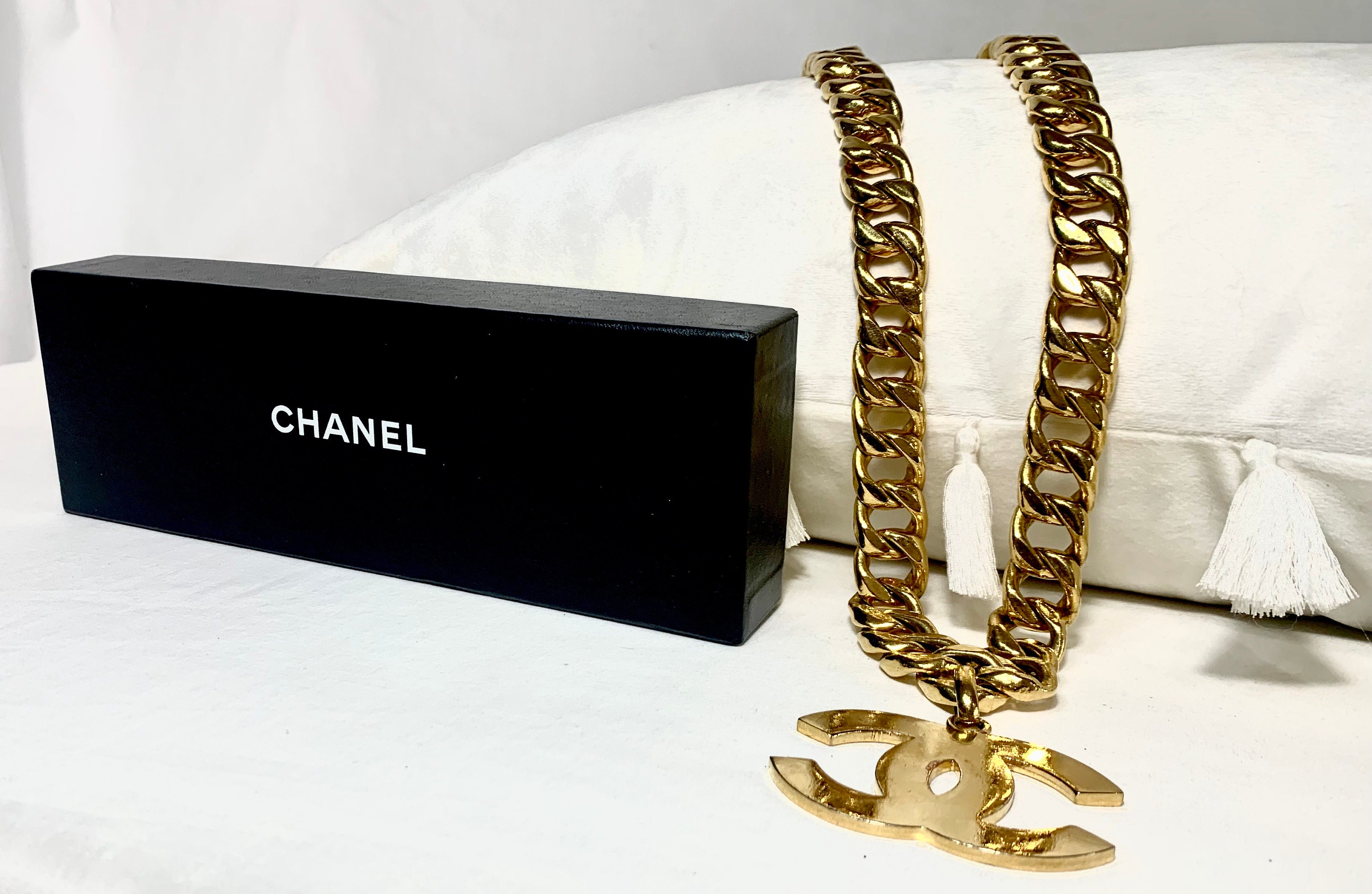 Buy Coco Chanel Gold Necklace Online In India -  India