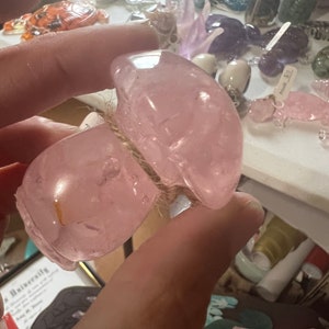 Rose Quartz Mushroom