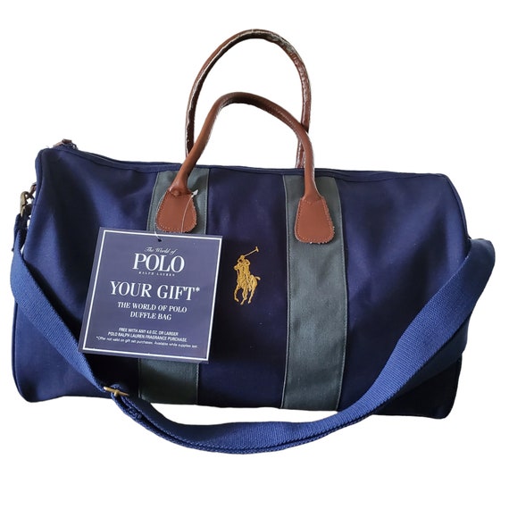 Ralph Lauren The World of Polo Classic Large Travel Bag