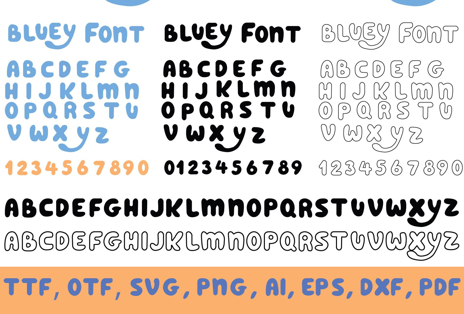 Bluey Card - Etsy