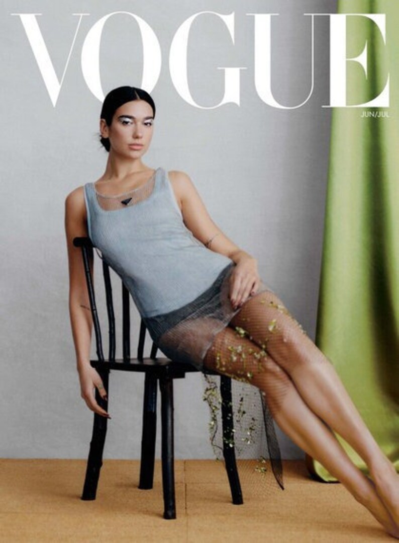 Vogue USA June//july 2022 DUA LİPA - Etsy New Zealand
