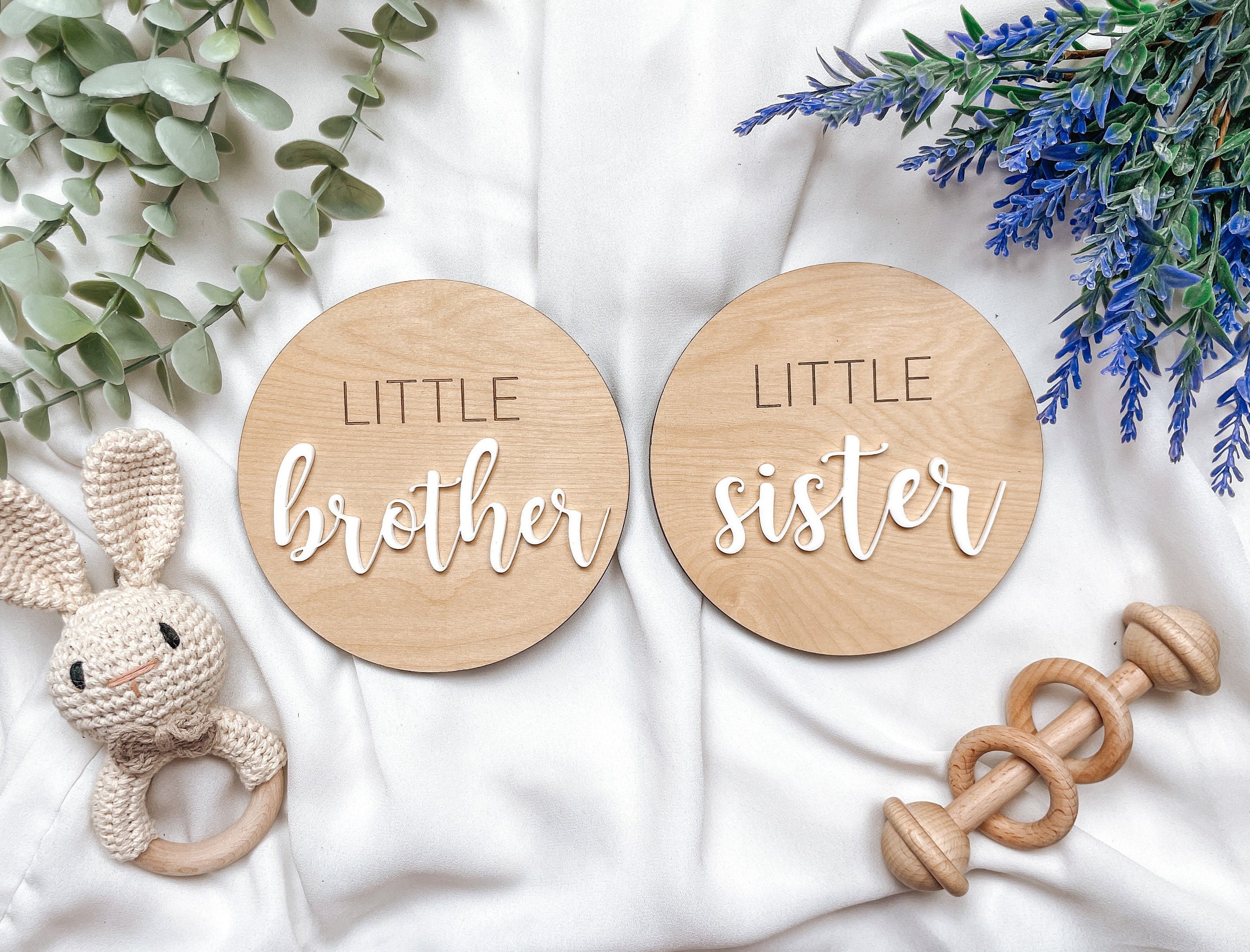 Surprose Signs Surprise Gender Reveal Announcement Sign Little Sister Little - Etsy