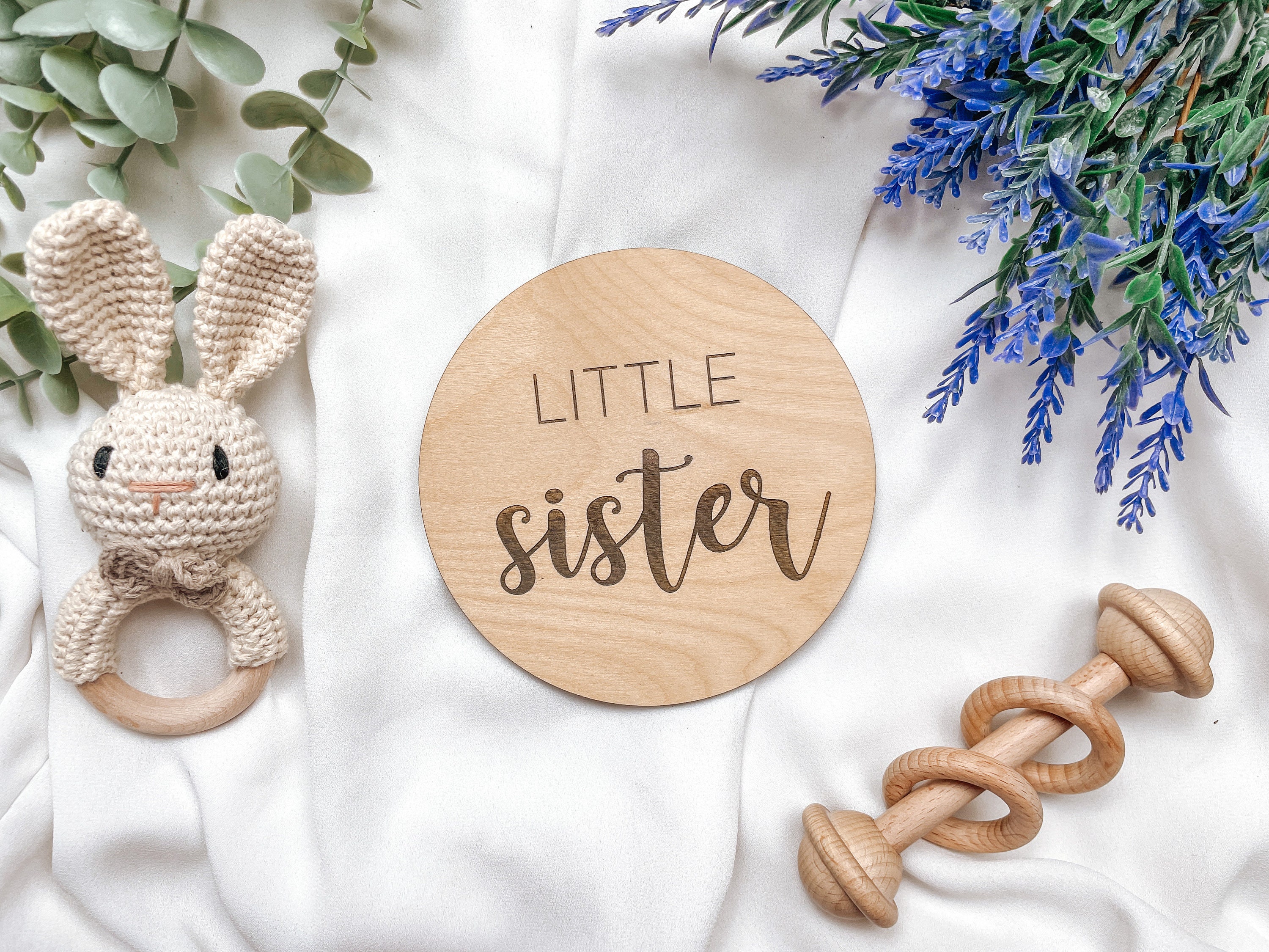 Surprose Signs Surprise Gender Reveal Announcement Sign Little Sister Little - Etsy