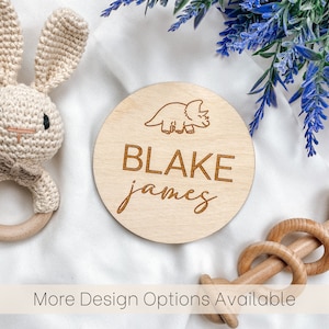 Baby Name Reveal Sign, Personalized Baby Name Announcement Sign, Wooden Name Birth Announcement Sign, Birth Announcement Sign for Hospital