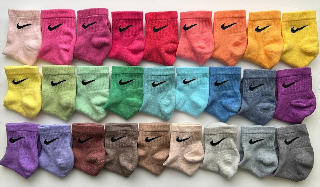 colored nike dri fit socks