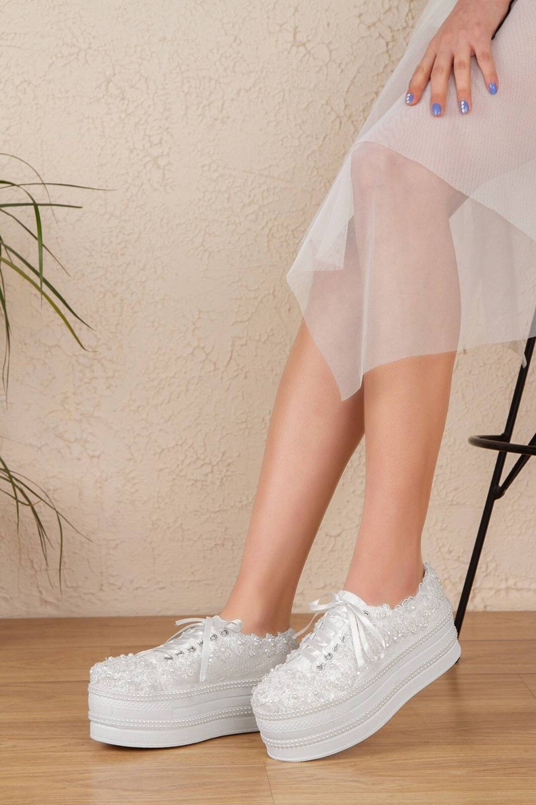 France Clipping 7 Cm Bride Sneakers Converse Shoes Etsy