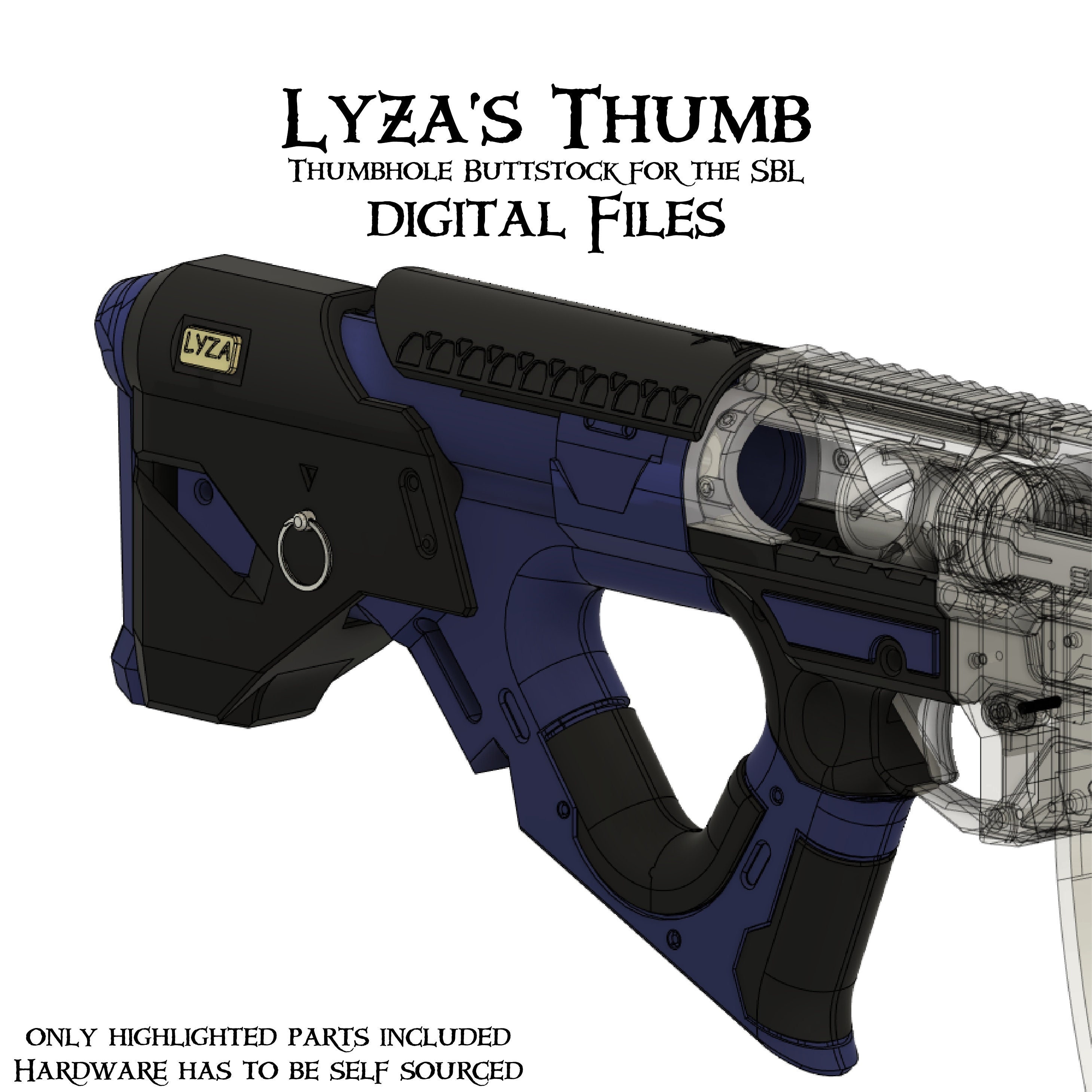 Lyza's Thumbhole Stock for the SBL (digital Files Only) - Etsy