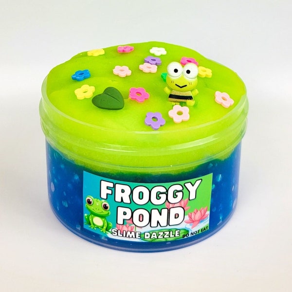 Froggy Pond Bingsu Icee Slime