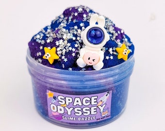 Space Odyssey Galaxy Jelly Slime Scented Not Sticky