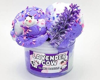 Lavender Cow Cloud Slime