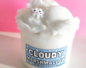 Cloudy Marshmallow Cloud Slime