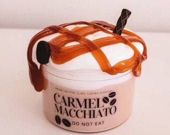 Caramel Macchiato Coffee & Caramel Scented Slime