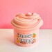 Peach Creamy Butter Slime 