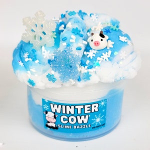 Winter Cow Cloud Slime