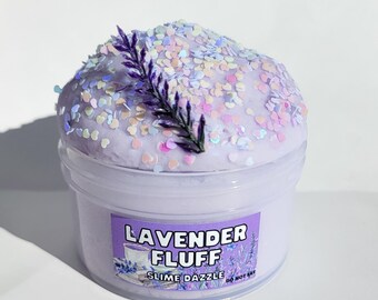 Relaxing Lavender Slime Fluff