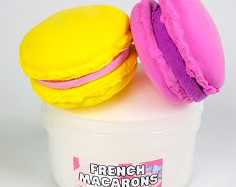 French Macarons Slime DIY Scented Slime