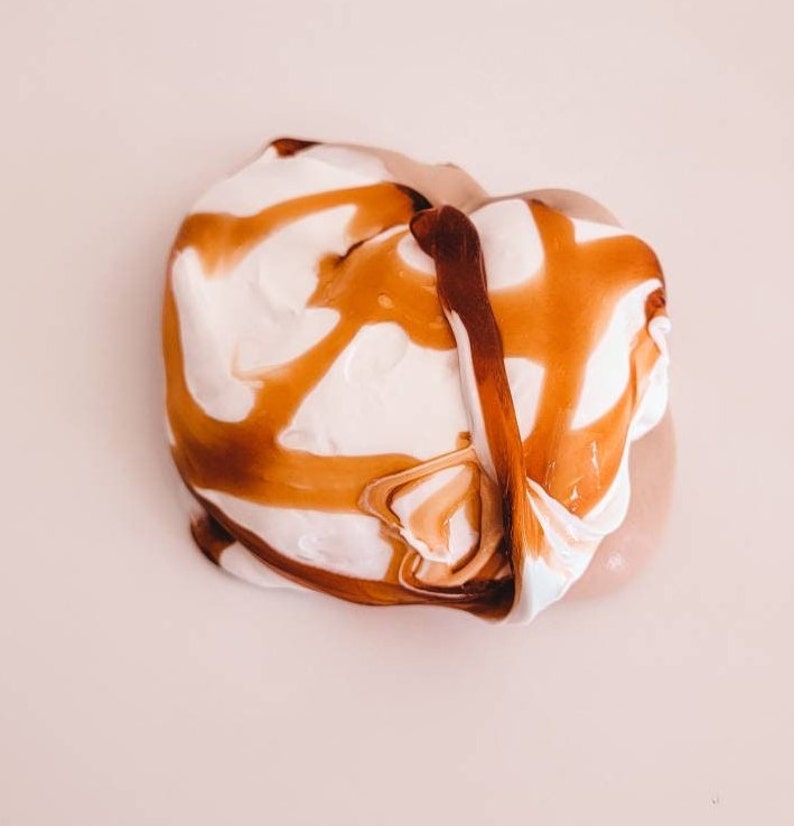 Caramel Macchiato Coffee & Caramel Scented Slime image 5